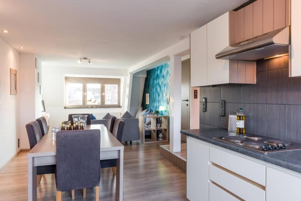 Duplex Appertement Met Zicht Damse Vaart @ Brugge Daire Dış mekan fotoğraf