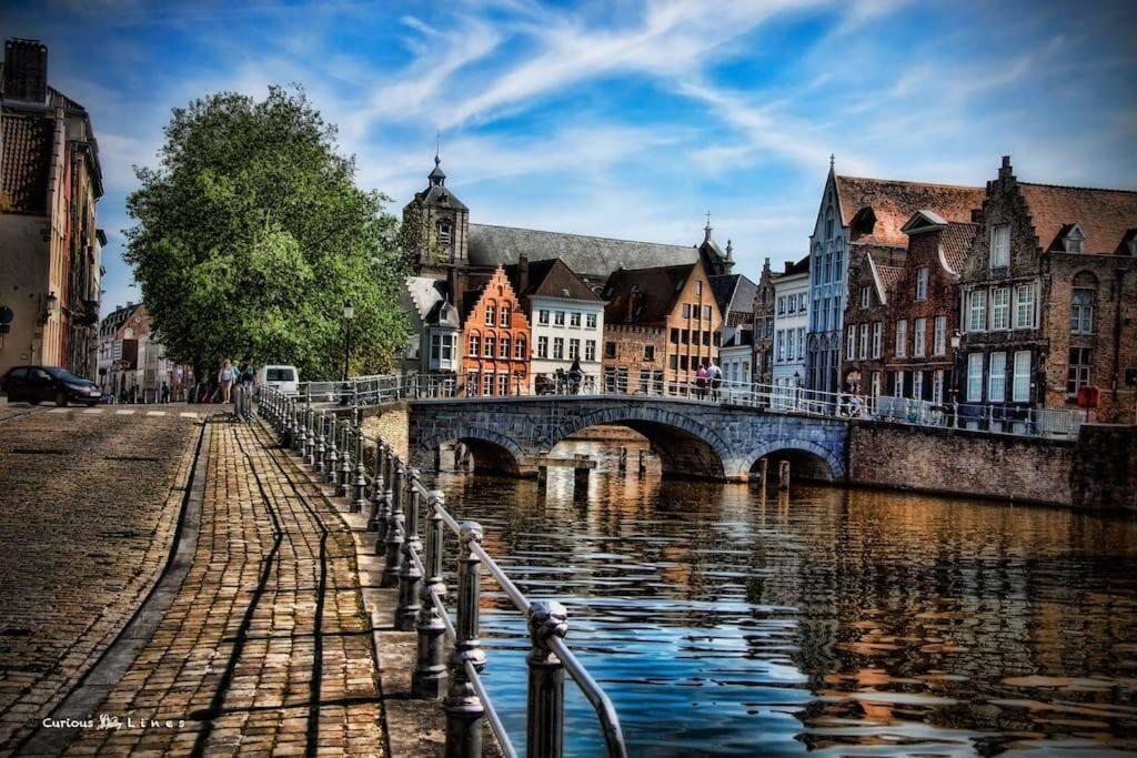 Duplex Appertement Met Zicht Damse Vaart @ Brugge Daire Dış mekan fotoğraf