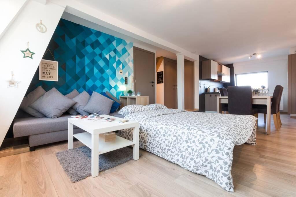 Duplex Appertement Met Zicht Damse Vaart @ Brugge Daire Dış mekan fotoğraf