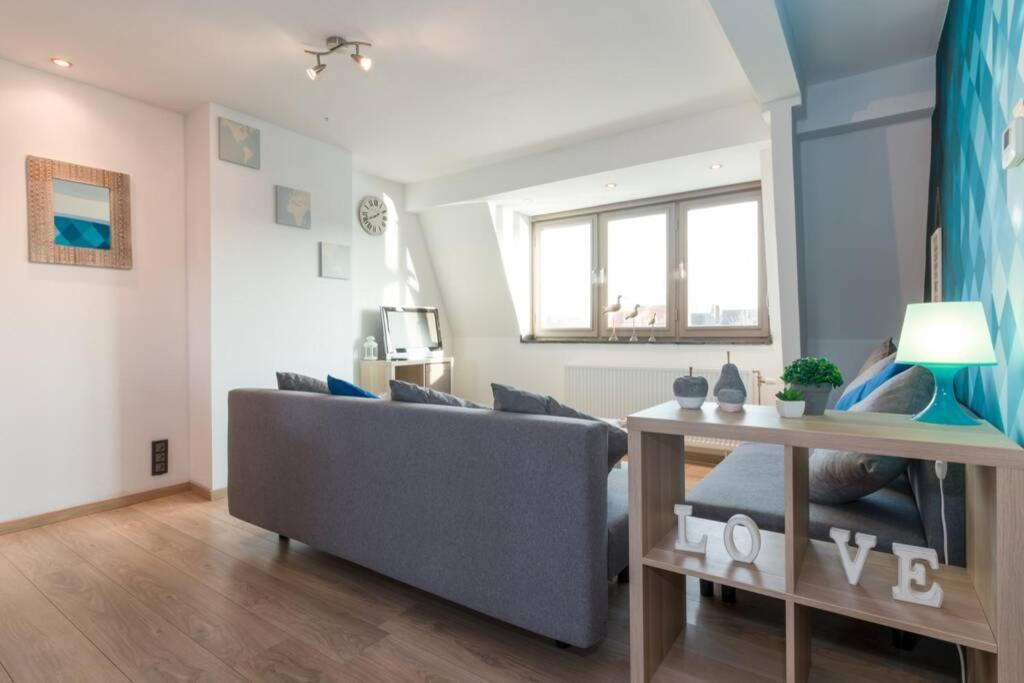 Duplex Appertement Met Zicht Damse Vaart @ Brugge Daire Dış mekan fotoğraf