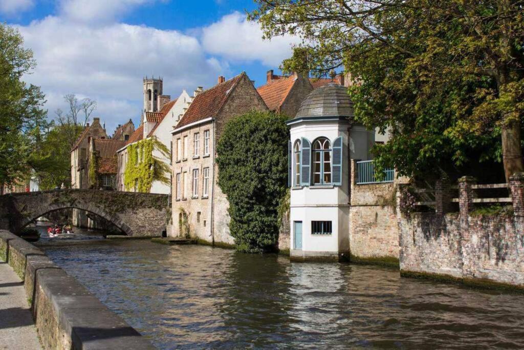Duplex Appertement Met Zicht Damse Vaart @ Brugge Daire Dış mekan fotoğraf